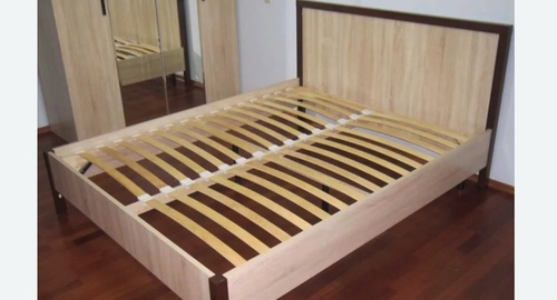 Сборка двухспальной кровати. Солнечногорск